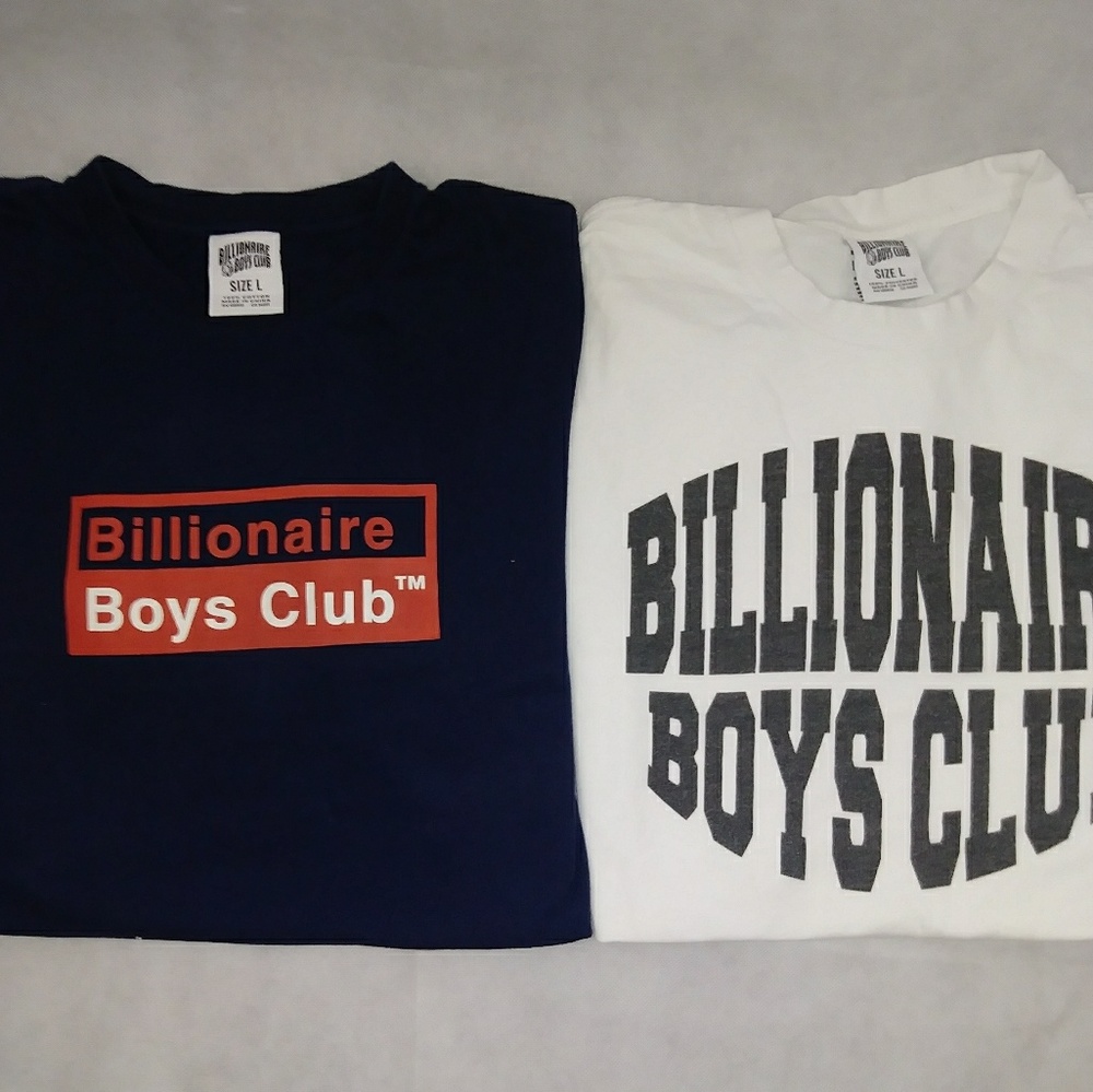 2 Billionaire Boys Club Shirts